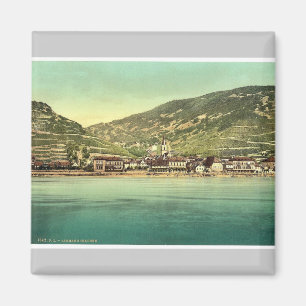 Assmannshausen, der Rhein, Deutschland seltenes Magnet