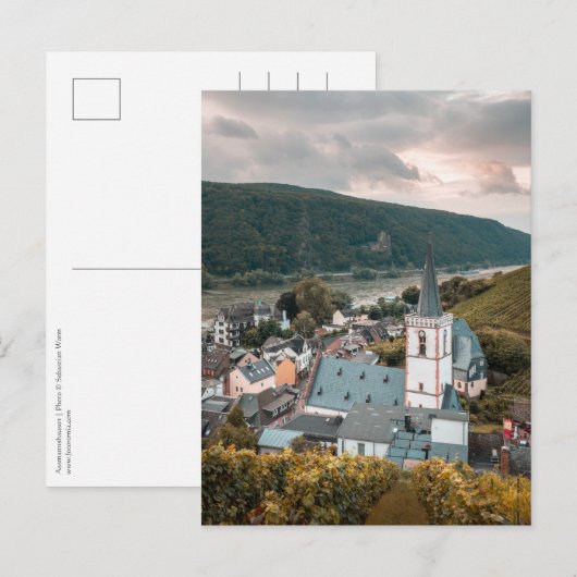 Assmannshausen Deutschland Postkarte (Vorne/Hinten)