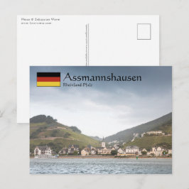 Assmannshausen Deutschland Postkarte