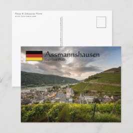Assmannshausen Deutschland Postkarte