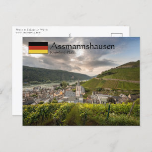Assmannshausen Deutschland Postkarte