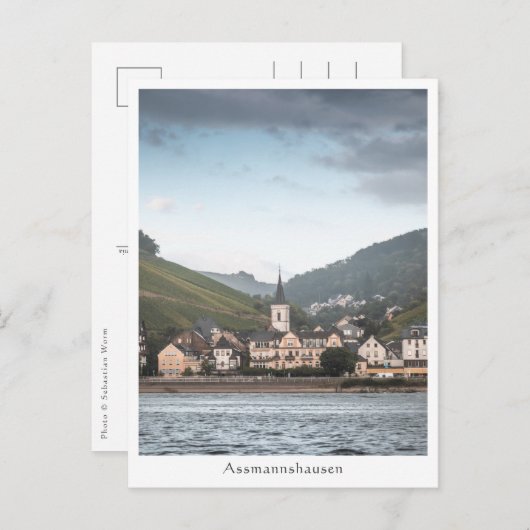 Assmannshausen Postkarte (Vorne/Hinten)