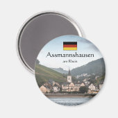 Assmannshausen Souvenir Magnet (Vorderseite/Rückseite)