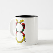 Asso di Denari Zweifarbige Tasse (Vorderseite Links)