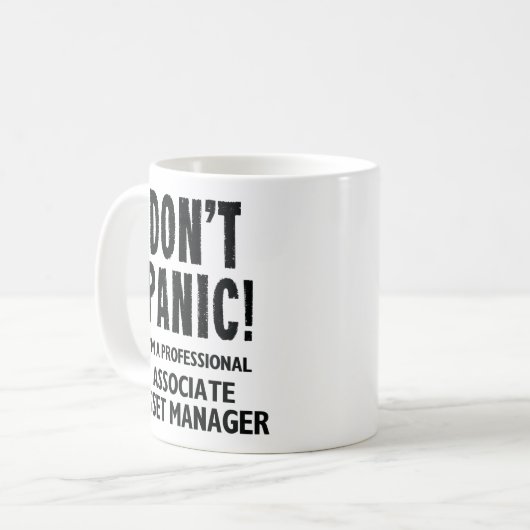 Associate Asset Manager Kaffeetasse (Vorderseite Links)