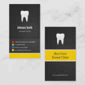 Associate Dentist - Zahnkreative Innovation Visitenkarte (Vorne/Hinten)