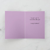 Associate Professor gratulieren der Tenure Academy Karte (Innenseite)