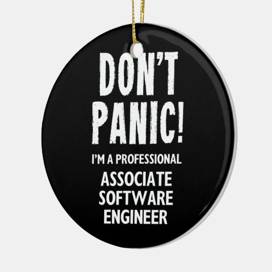 Associate Software Engineer Keramik Ornament (Links)