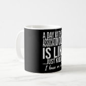 Association Croquet lustige Geschenkidee Kaffeetasse (Vorderseite Links)