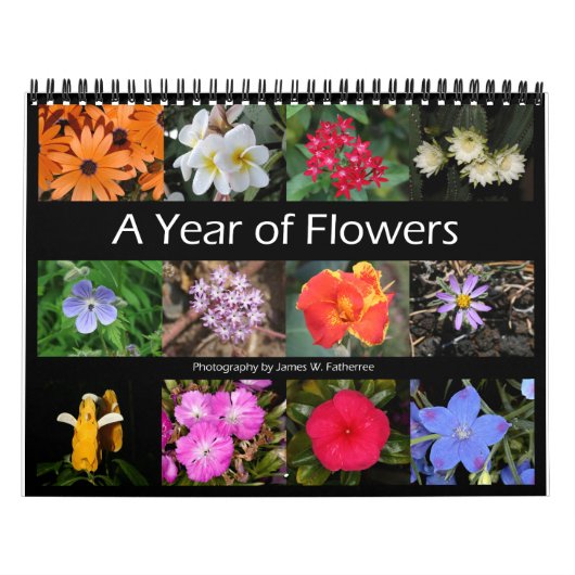 Assorted Blume Wall Calendar 1 von J.W. Vater Kalender (Titelbild)
