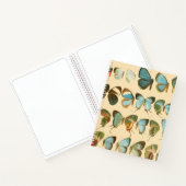 Assorted Butterfly Hardcover Spiral Sketchbook Notizblock (Innenseite)
