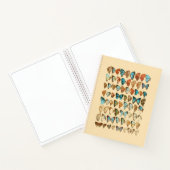 Assorted Butterfly Hardcover Spiral Sketchbook Notizblock (Innenseite)