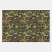 Assorted Camouflage Geschenkpapier Set (Vorderseite)