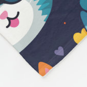 Assorted Cat Faces Funny Cool Cats Fleecedecke (Ecke)