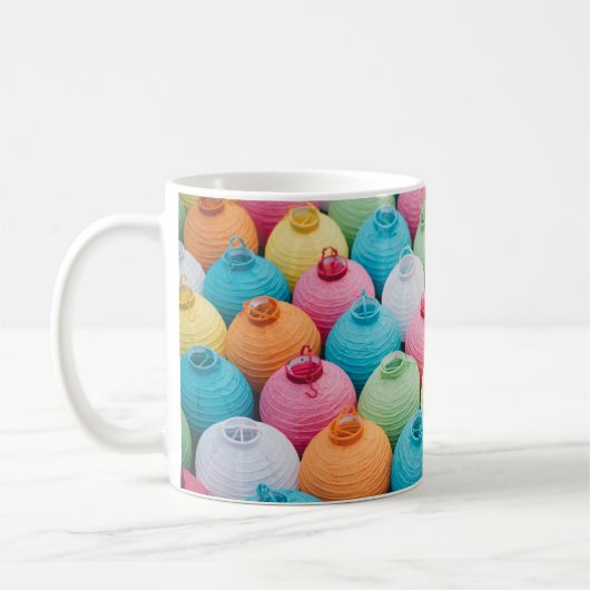 Assorted-color sky lantern lot kaffeetasse (Links)