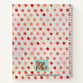 Assorted Donuts Spiral Notebook Notizblock (Rückseite)