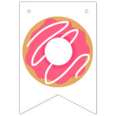 Assorted Donuts Wimpelkette (Zweite Fahne)