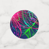 Assorted Electric Luau Tropical Birthday Party Konfetti (Klein Vorderseite)