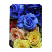 Assorted fresh rose bouquets magnet (Vertikal)