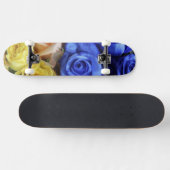 Assorted fresh rose bouquets skateboard (Horizontal)