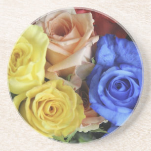 Assorted fresh rose bouquets untersetzer
