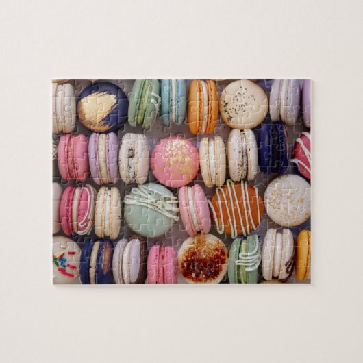 Assorted Macaron Puzzle (Horizontal)