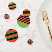Assorted Mix Halloween Stripes Konfetti (Gruppe)