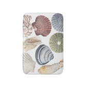 Assorted Muscheln Beach House Bath Mat Badematte (Vorderseite Vertikal)
