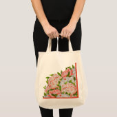 Assorted Peonies on a Grocery Tasche (Vorderseite (Produkt))