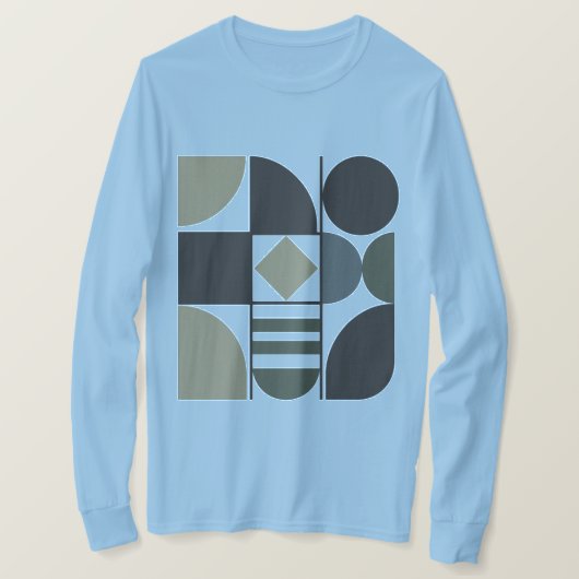 Assorted Shapes Long Sleeve T-Shirt (Design vorne)
