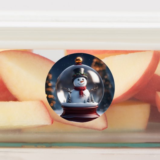 Assorted Snowman Stickers Etiketten (Befestigt)