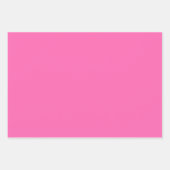 Assorted Solid Pink Geschenkpapier Set (Vorderseite 3)