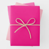 Assorted Solid Pink Geschenkpapier Set (Beispiel)