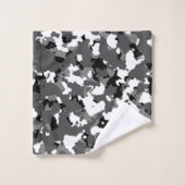 Assortierte Camouflage Badhandtuch Set (Waschlappen)