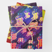 Assortierte Elefanten Geschenkpapier Set (Beispiel)