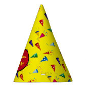 Assortiertes Party Hats Graphics Partyhütchen (Rechts)