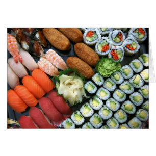 Assortment of Japanese Sushi