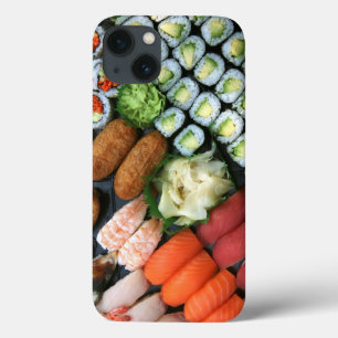 Assortment of Japanese Sushi iPhone 13 Hülle