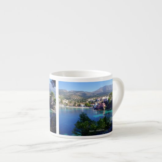 Assos - Kefalonia Espressotasse (Vorderseite Rechts)