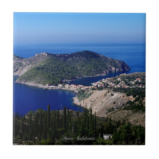 Assos - Kefalonia Fliese (Vorderseite)