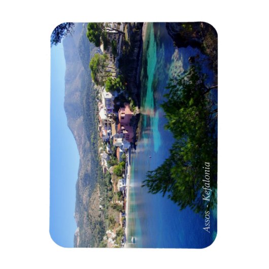 Assos - Kefalonia Magnet (Vertikal)