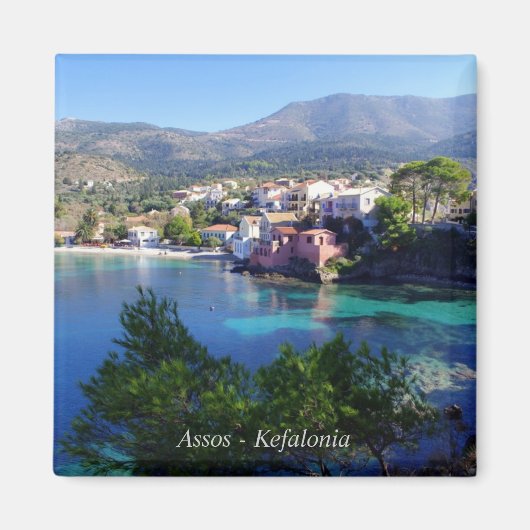 Assos - Kefalonia Magnet (Vorne)