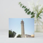 Assuan Minaret Postkarte (Stehend Vorderseite)