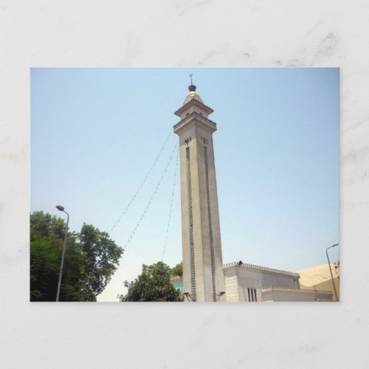 Assuan Minaret Postkarte (Vorderseite)
