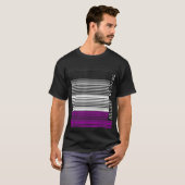 Assume Nothing Asexual Ace Pride Aromantic Asexual T-Shirt (Vorne ganz)