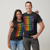 Assume Nothing Gay Pride Flag Rainbow Barcode Prid T-Shirt (Unisex)