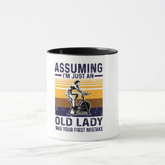 assuming i am an just old lady tasse (Zentrum)