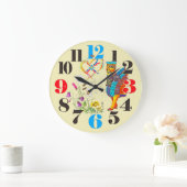 Assyria Acrylic Wall Clock Große Wanduhr (Zuhause)