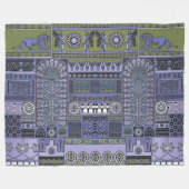 Assyria Fleece Blanket (Vorderseite (Horizontal))