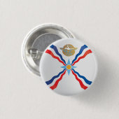 Assyria Round-Icon-Flagge Button (Vorne & Hinten)